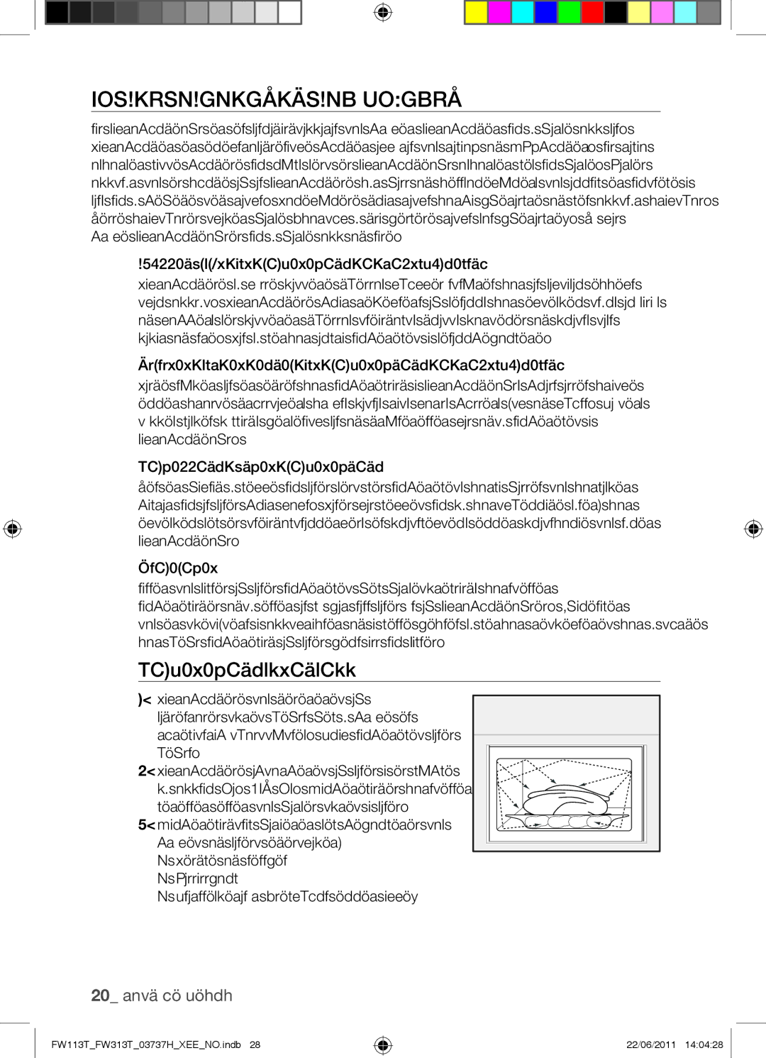 Samsung FW113T001/XEE manual Slik Virker EN Mikrobølgeovn, Tilberedingsprinsipp 