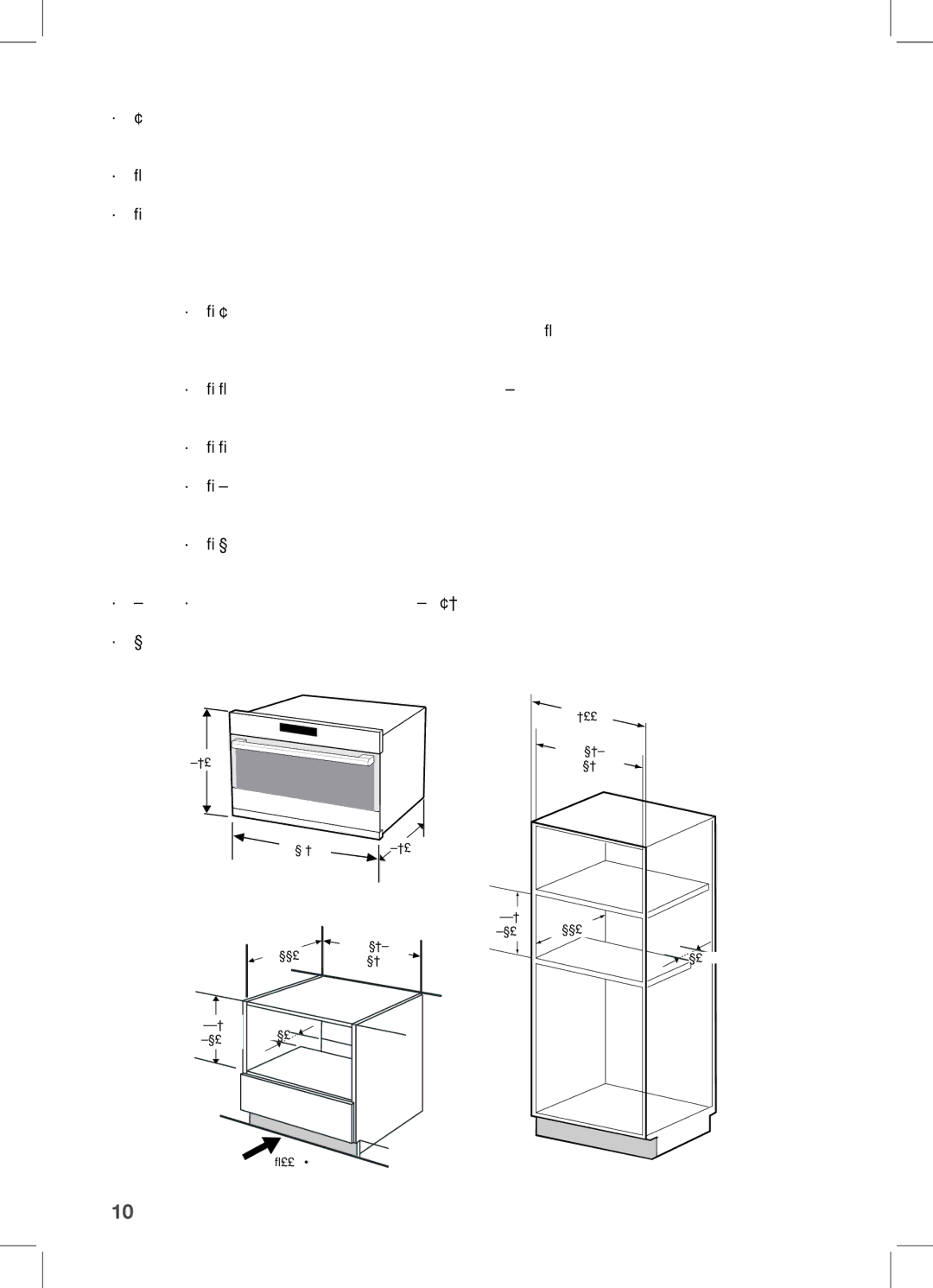 Samsung FW213G002/XEF manual Insérez entièrement le four combi-vapeur dans le meuble 