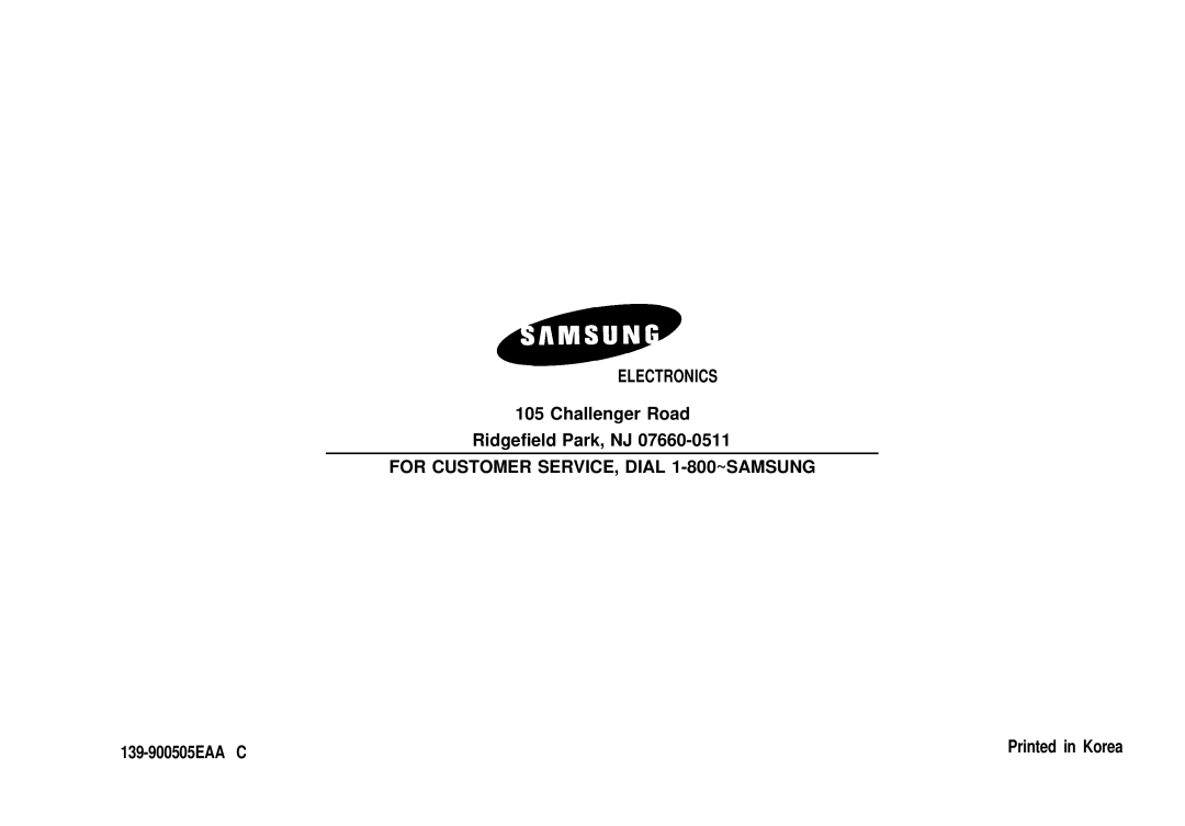 Samsung FX 505 manual Electronics 