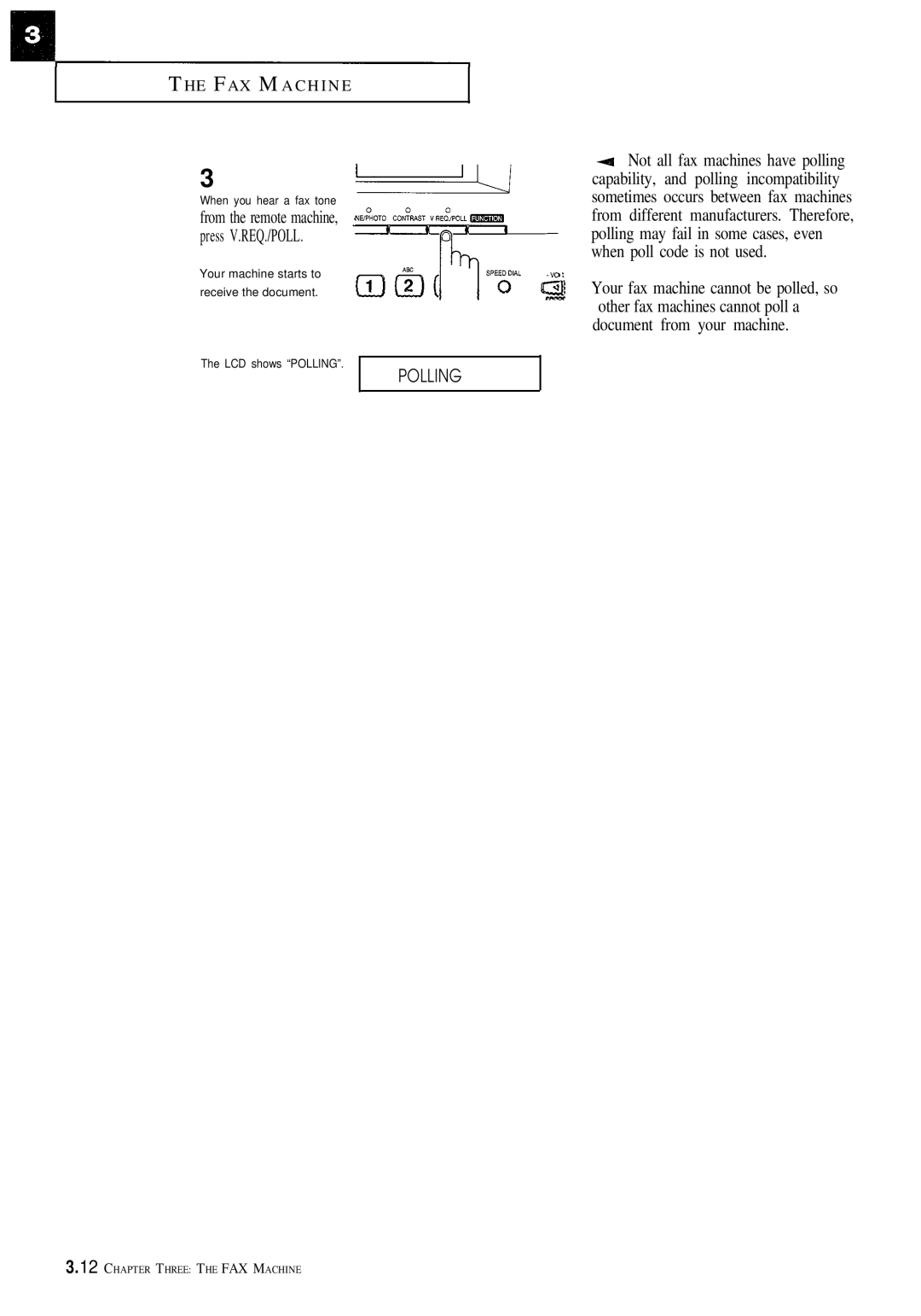 Samsung FX100 manual Polling 