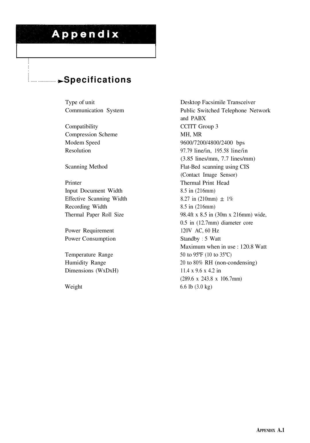 Samsung FX100 manual Specifications, Mh, Mr 