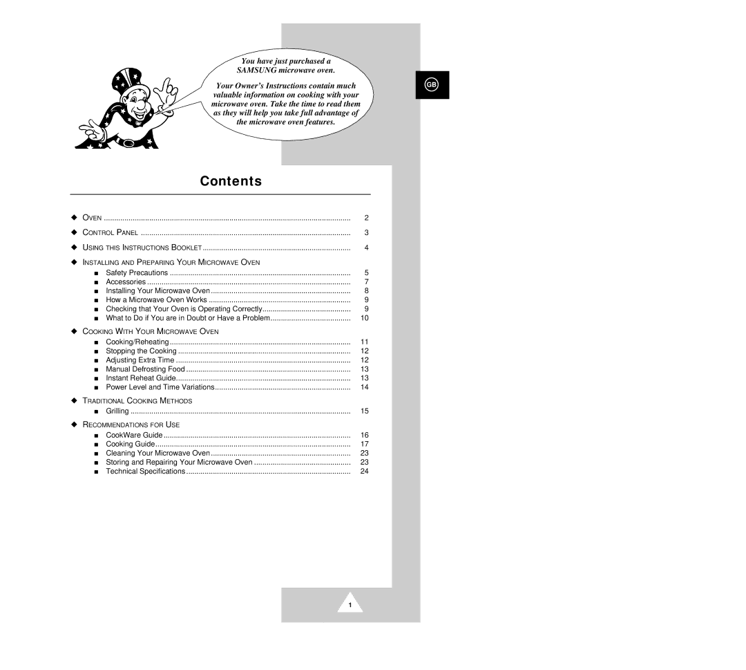 Samsung G2618C/XEG, G2618C-U/XEG manual Contents 