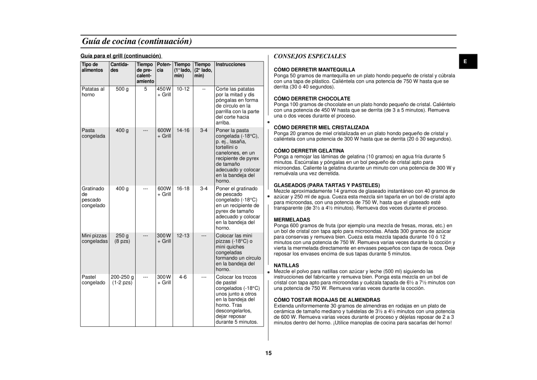 Samsung G2711N/XET, G2711N/XEC, G2711N-P/XEC manual Consejos Especiales 