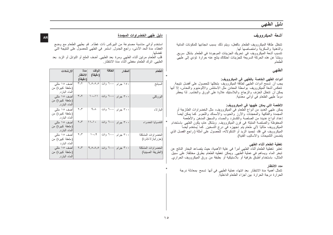 Samsung G273V/FAL, G273V/ZAM, G273V/XSG manual تاوا, تاودأ 