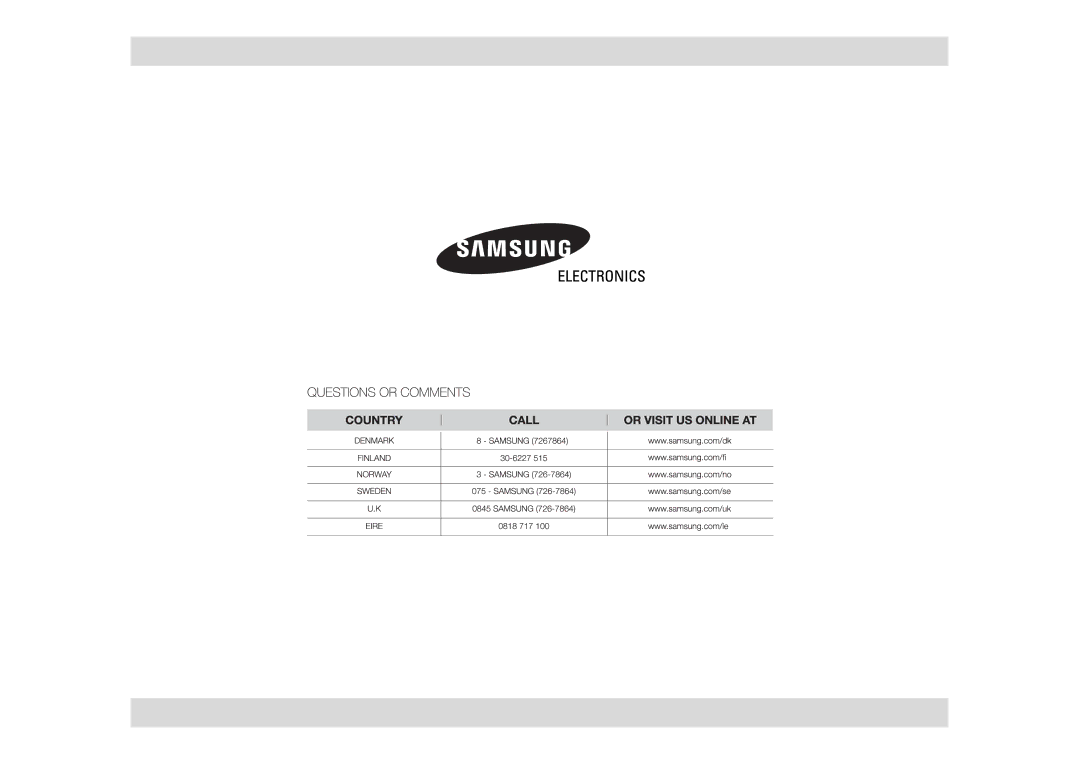 Samsung GE82NC-S/XEE manual 