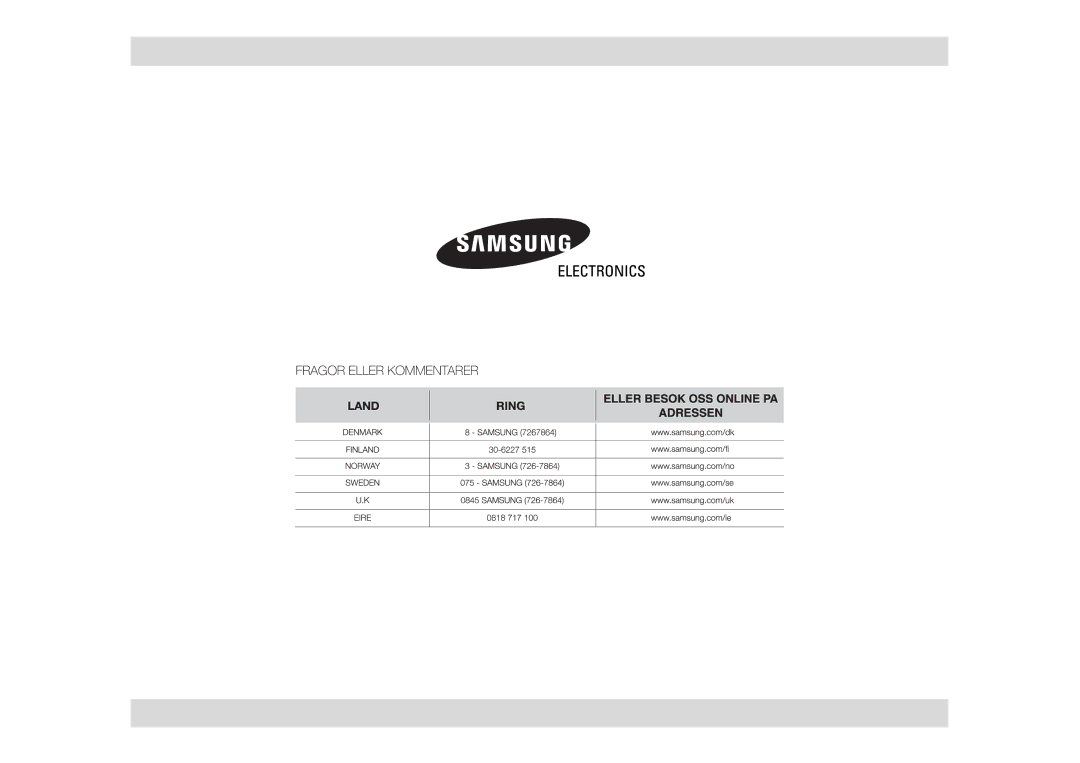 Samsung GE82NC-S/XEE manual 