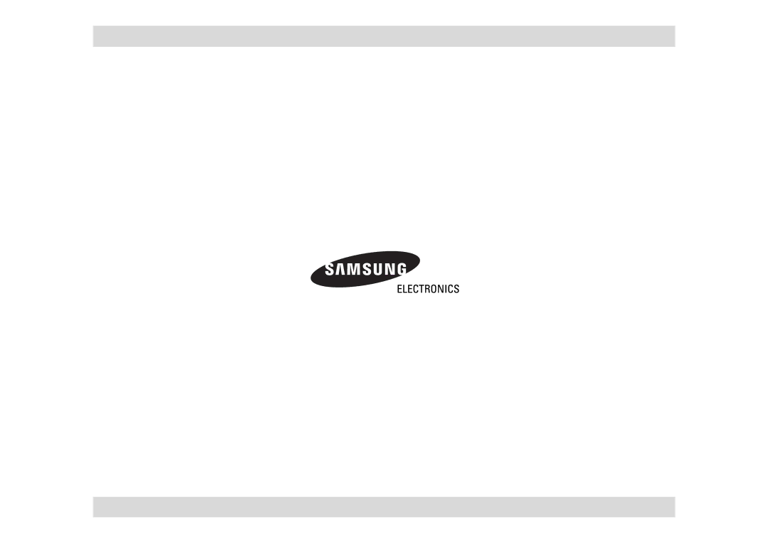 Samsung GE82Y-S/ERP manual 