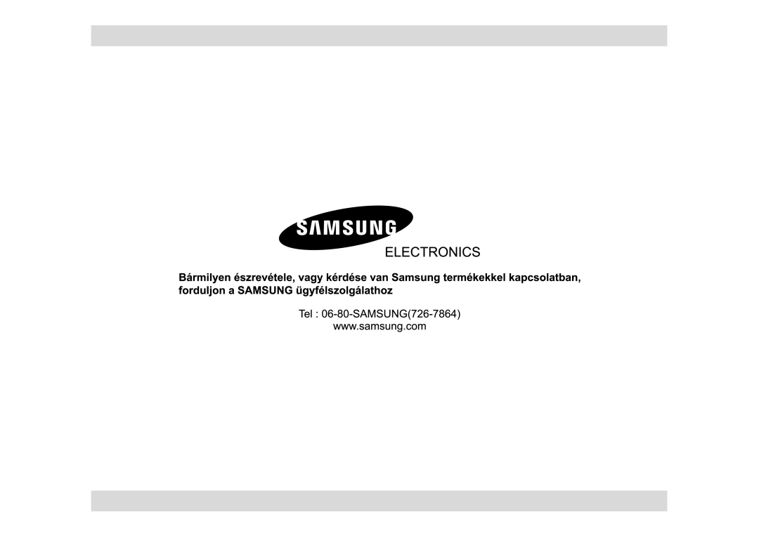 Samsung GE82Y-S/XEH manual 