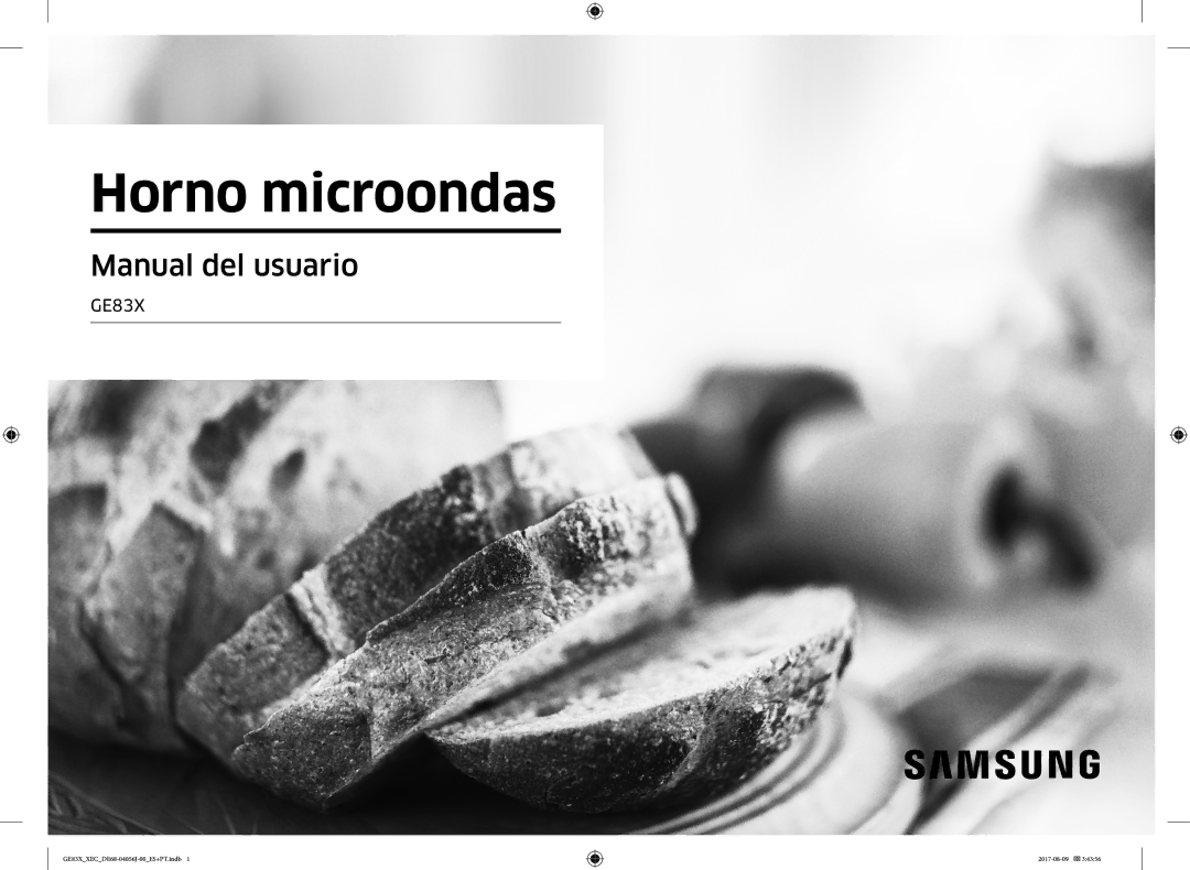 Samsung GE83X/XEC manual Horno microondas 