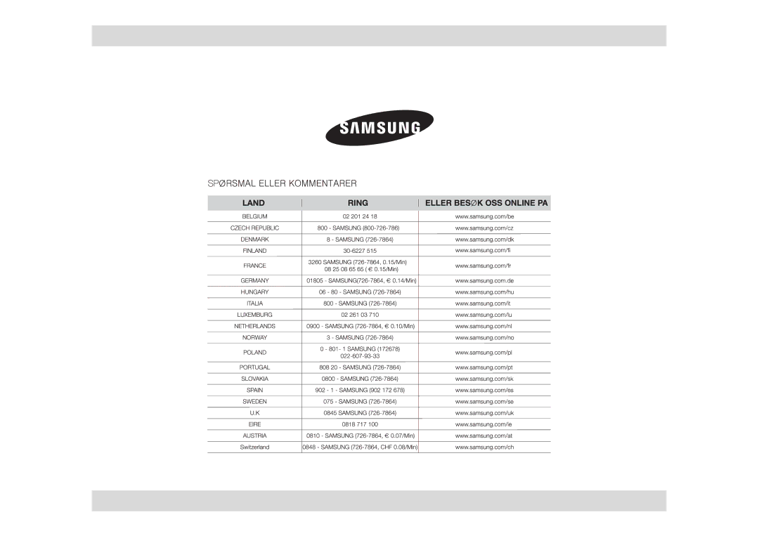 Samsung GE89MSTC/XEE manual 