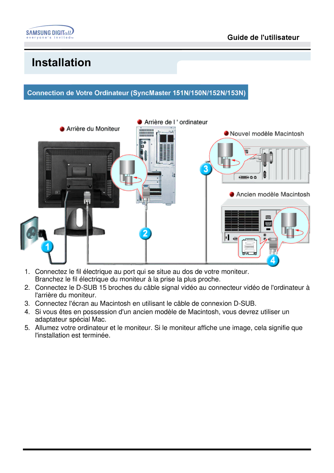 Samsung GH15MSAS, GH15MSSS/EDC, GH15LSSN/EDC, GH15LSAB/EDC, GH15MSSB/EDC, GG15MSSB/EDC, GG15MSAB/EDC, GG15LSAB/EDC Installation 