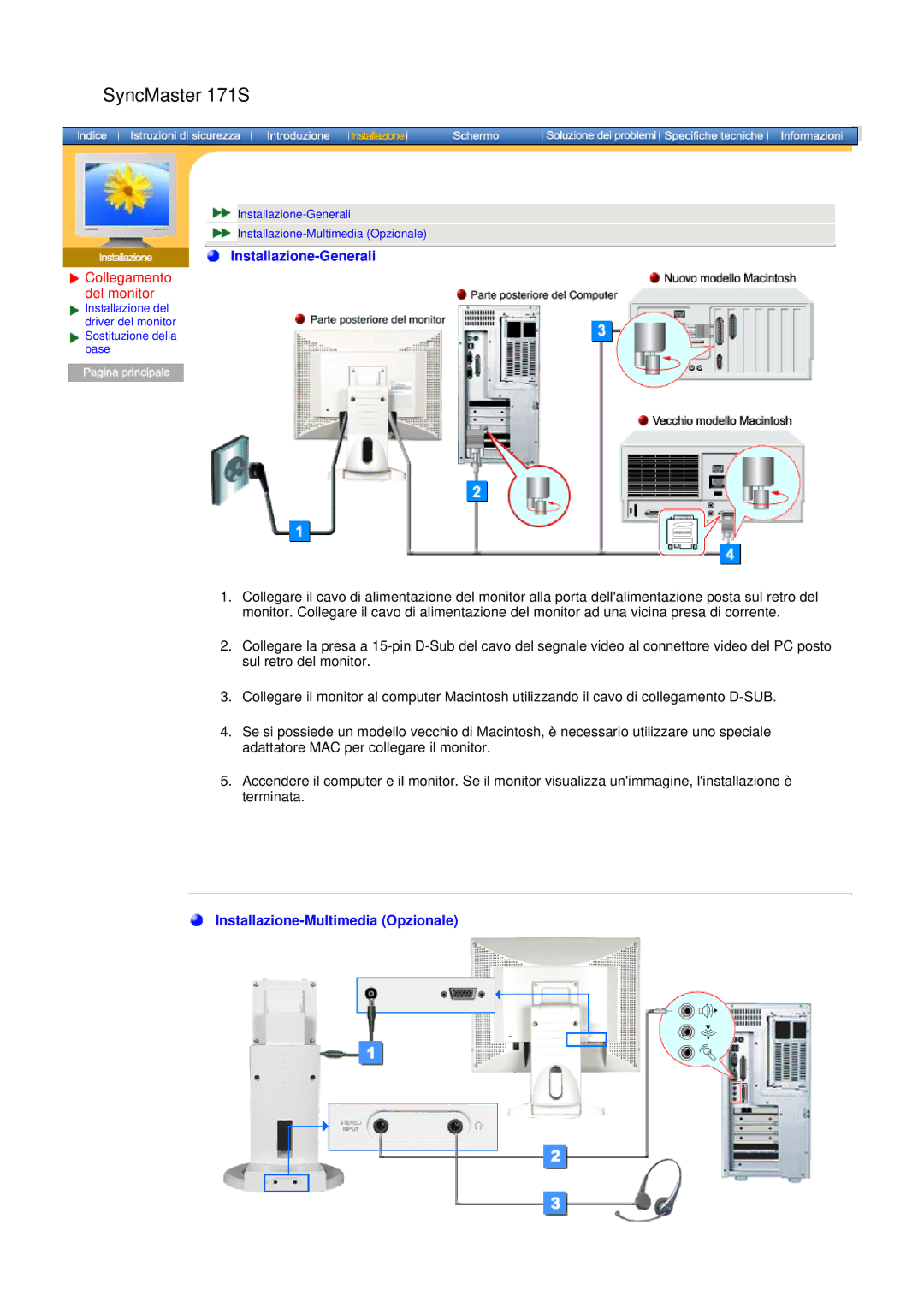 Samsung GH17ASAS/EDC manual SyncMaster 171S 