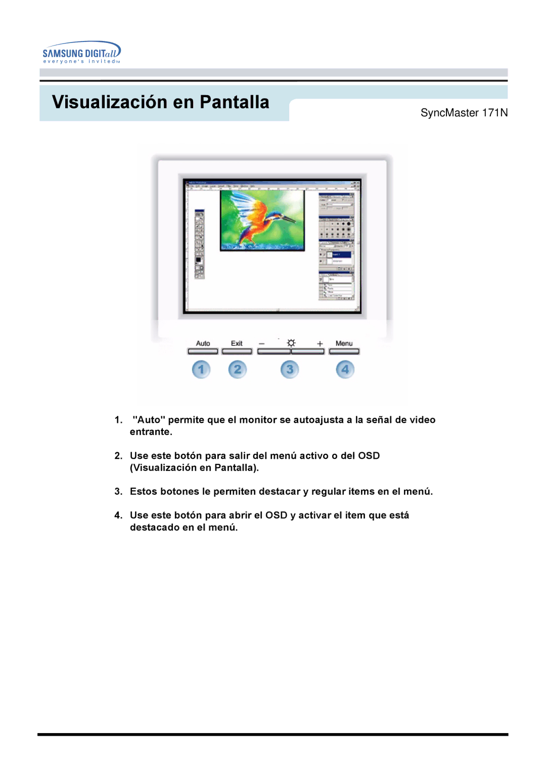 Samsung GH17ASPS/EDC, GH17ASAS/EDC, GH17ASAB/EDC manual SyncMaster 171N 