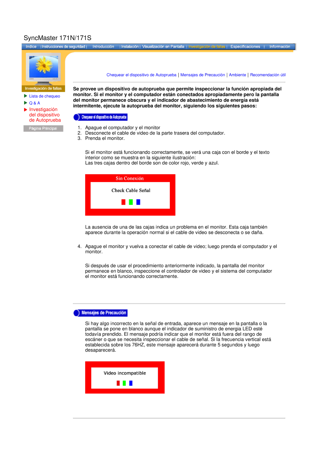 Samsung GH17ASAB/EDC, GH17ASPS/EDC, GH17ASAS/EDC manual SyncMaster 171N/171S 