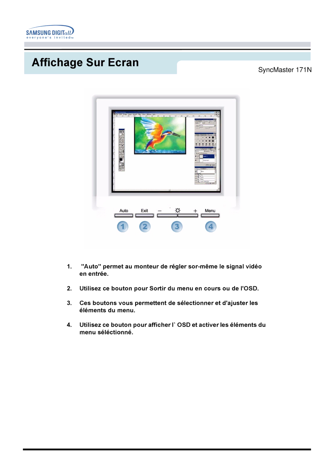 Samsung GH17ASAB/EDC, GH17ASPS/EDC, GH17ASPB/EDC, GH17ASAS/EDC manual SyncMaster 171N 