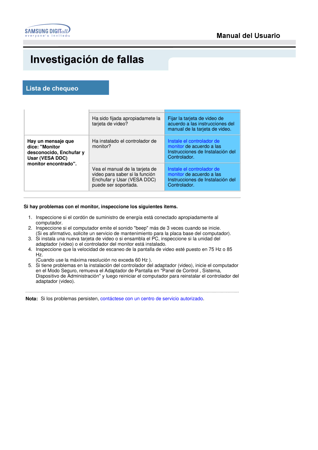 Samsung GH17BSPN/EDC, GH17BSAN/EDC, GH17BSAS/EDC manual Instale el controlador de 