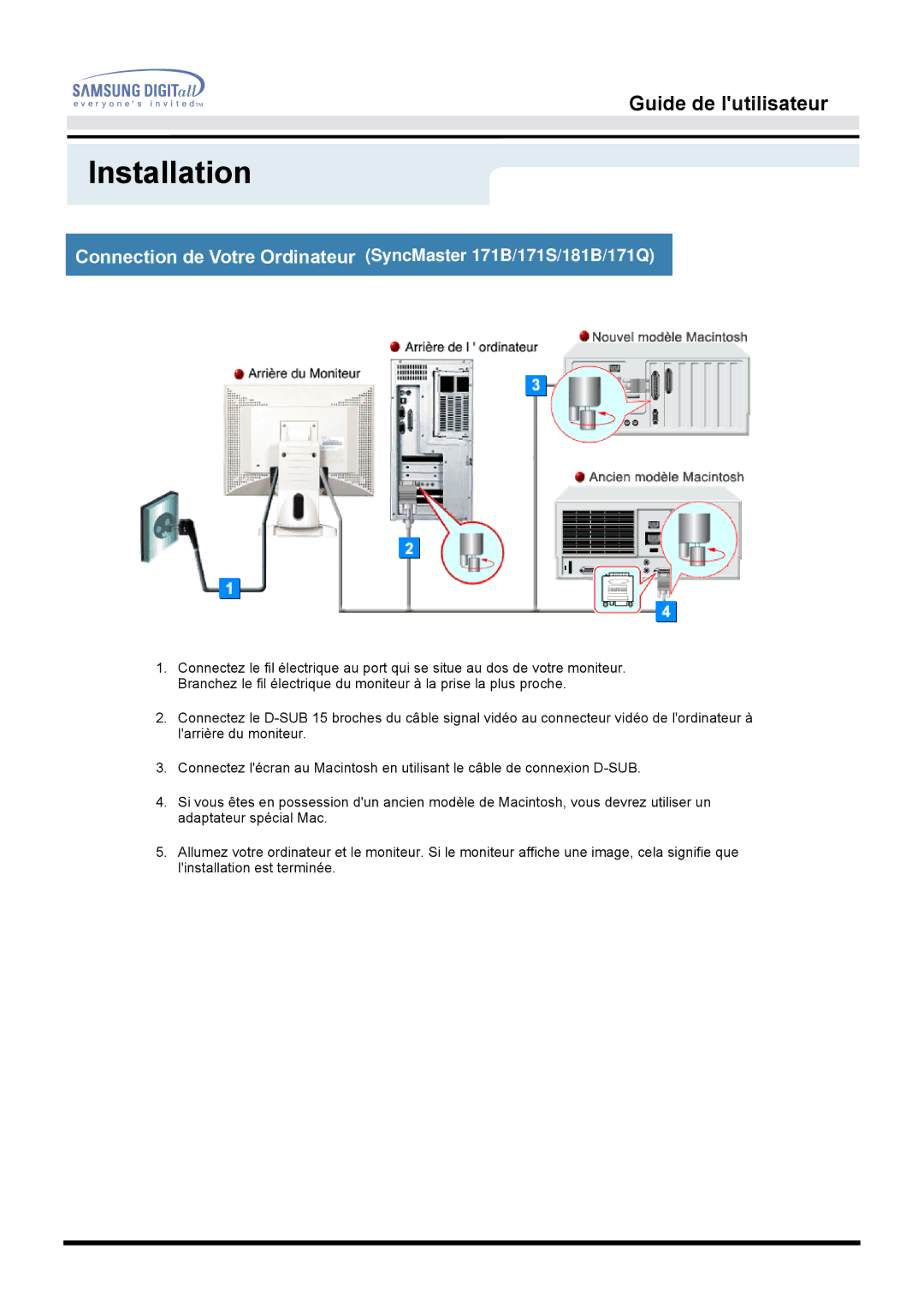 Samsung GH17BSAN/EDC, GH17BSPNV/EDC, GH17BSPN/EDC, GH17BSAS/EDC manual Installation 