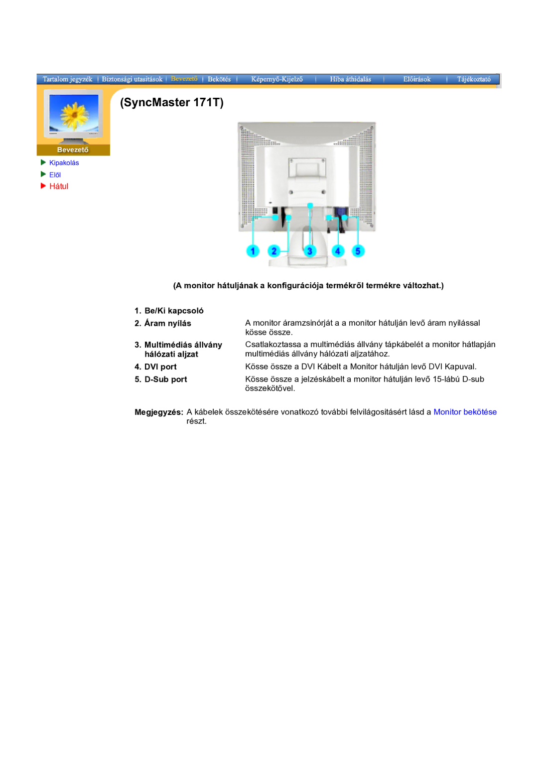 Samsung GH17BSPNV/EDC manual Kösse össze, Összekötővel 