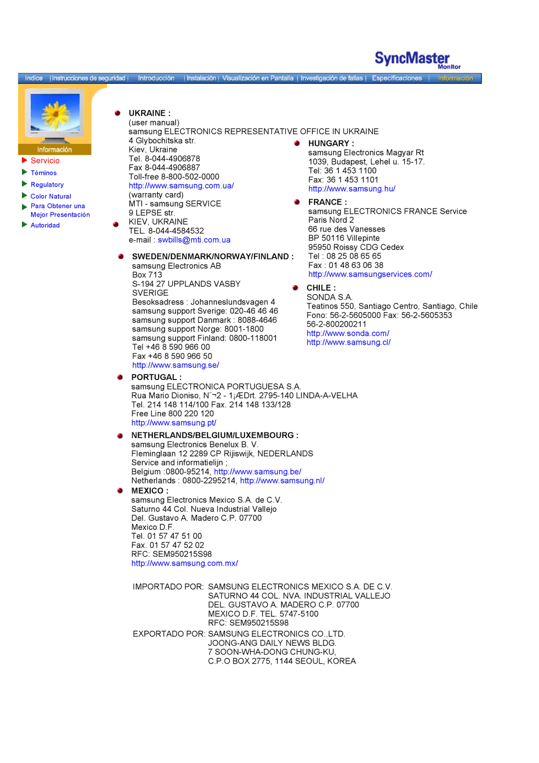 Samsung GH18PSSS/EDC, GH18PSAS/EDC manual Ukraine 