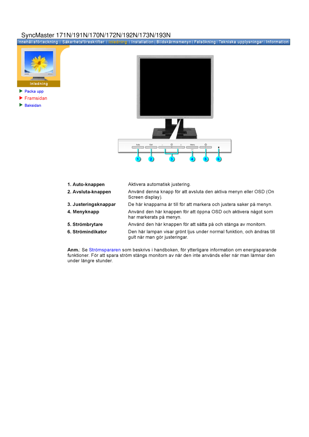 Samsung GH19AWBN/EDC manual Auto-knappen Aktivera automatisk justering, Gult när man gör justeringar 