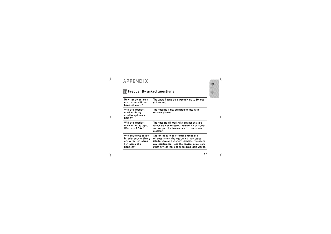 Samsung GH68-12074A manual Appendix, Frequently asked questions, English 