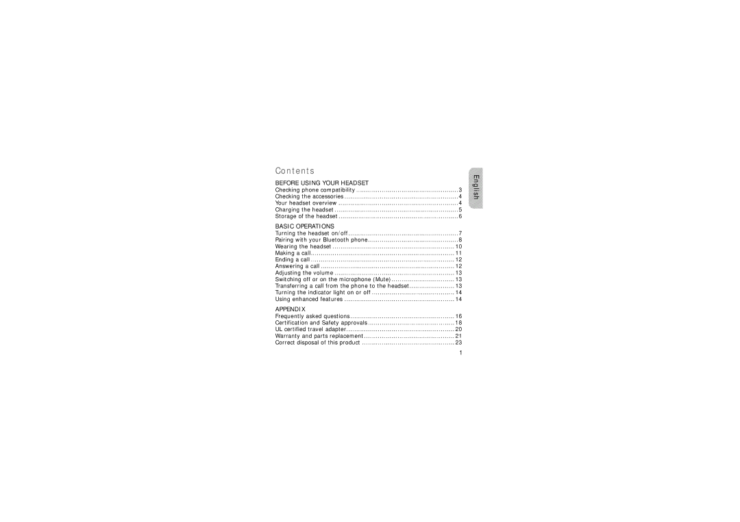 Samsung GH68-15048A manual Contents 