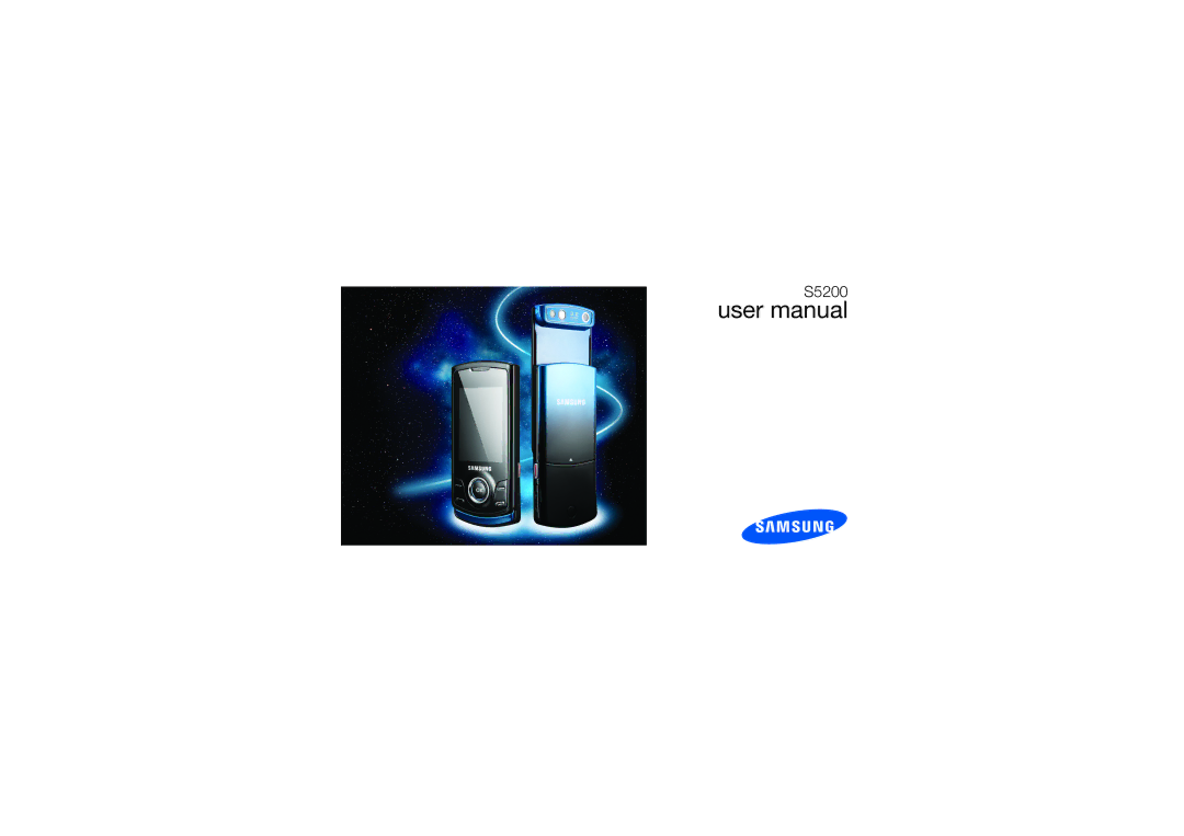 Samsung GH68-23213A manual S5200 