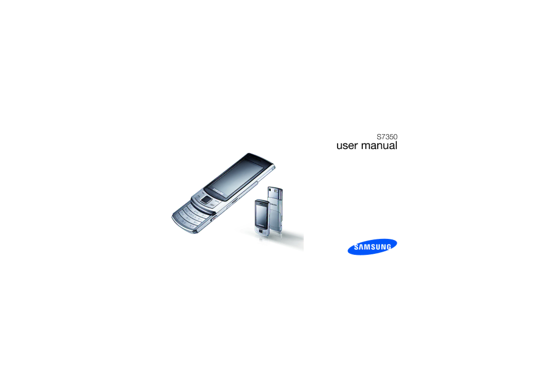 Samsung GH68-23417A manual S7350 