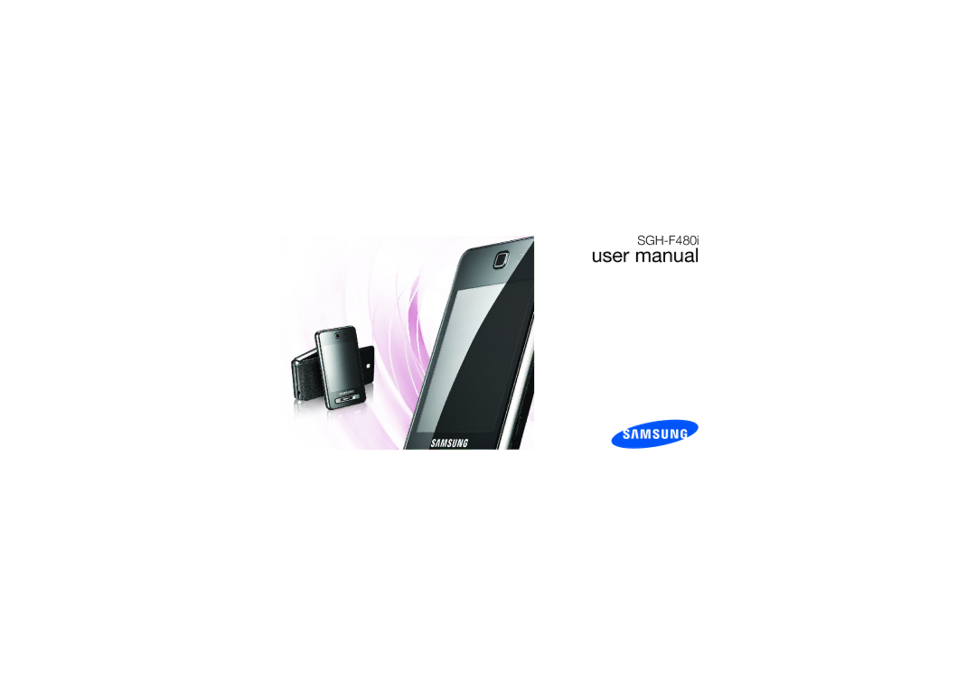 Samsung GH68-24051A manual SGH-F480i 