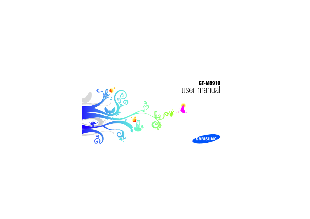 Samsung GH68-24684A manual GT-M8910 