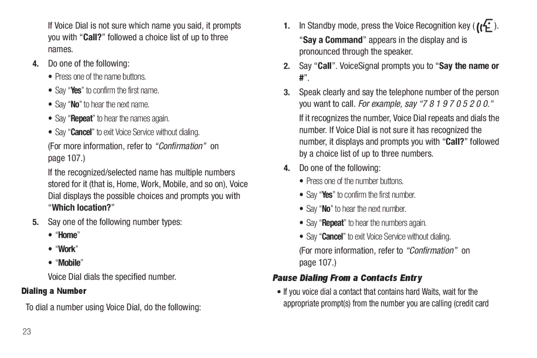 Samsung GH68-26316A user manual Home Work Mobile 