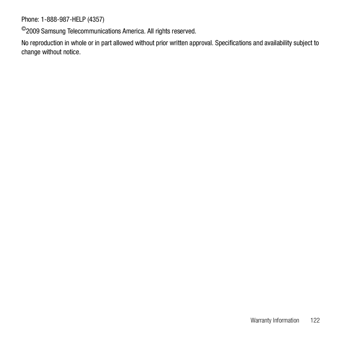 Samsung GH68-26667A user manual 122 