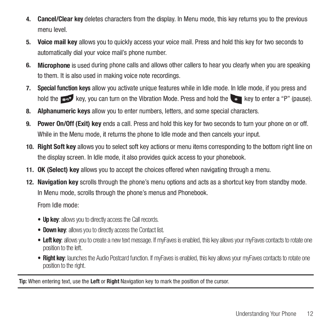 Samsung GH68-26667A user manual Understanding Your Phone 