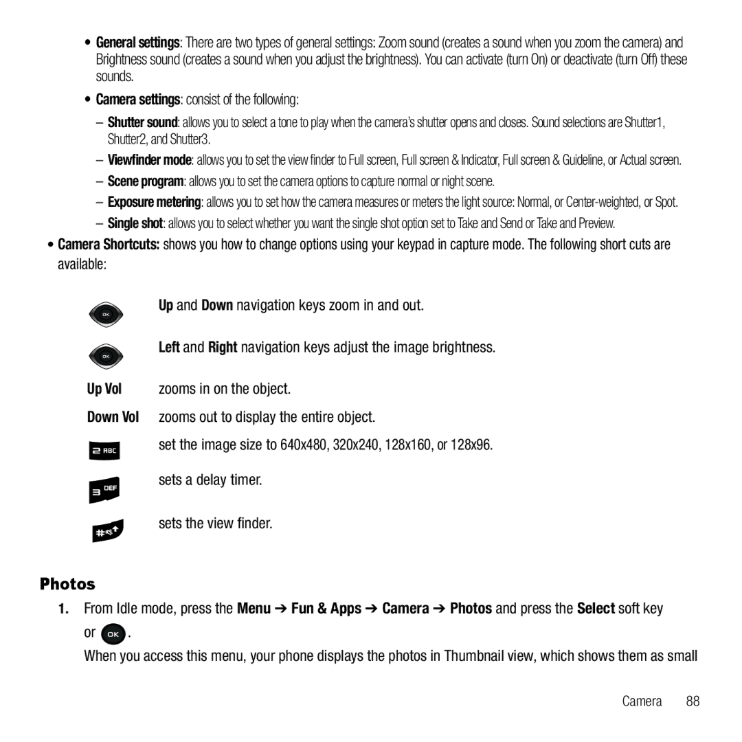 Samsung GH68-26667A user manual Photos 