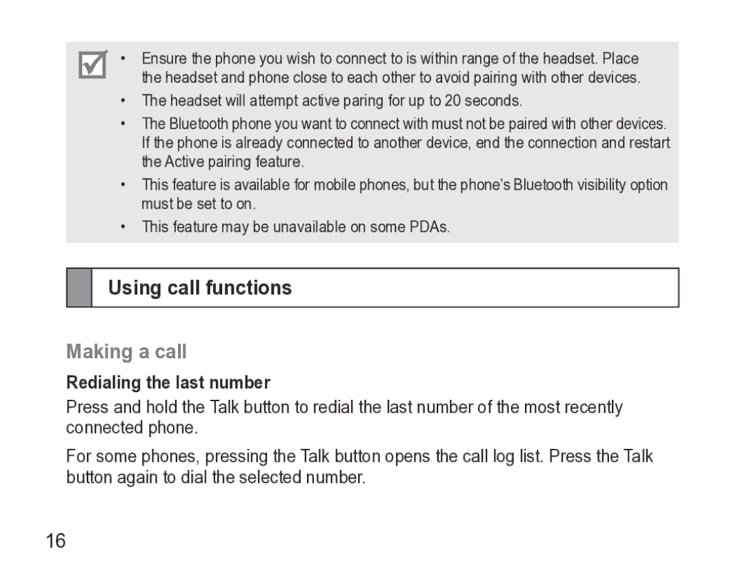 Samsung GH68-27873A manual Using call functions, Making a call, Redialing the last number 