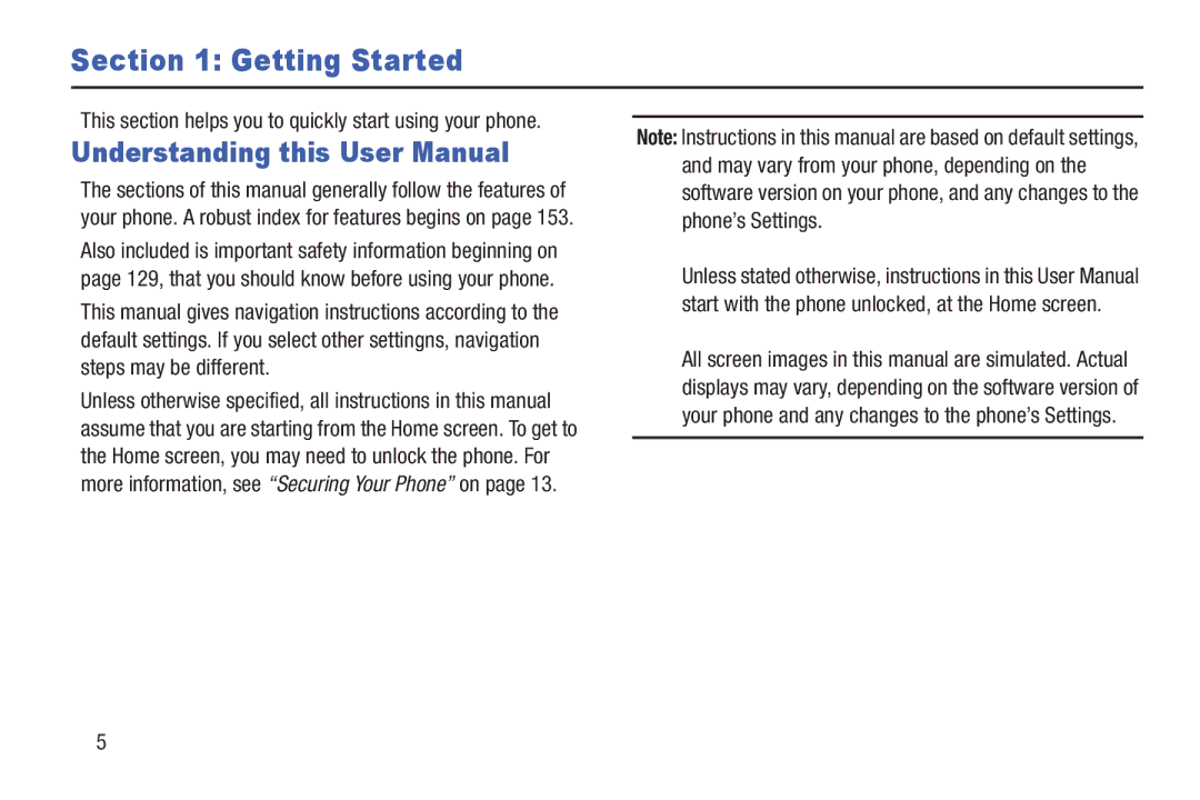 Samsung GH68-39988A manual Getting Started 