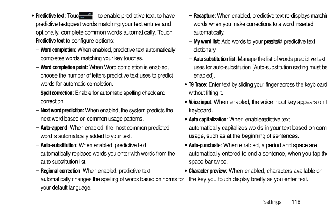 Samsung GH68-39988A manual Settings 