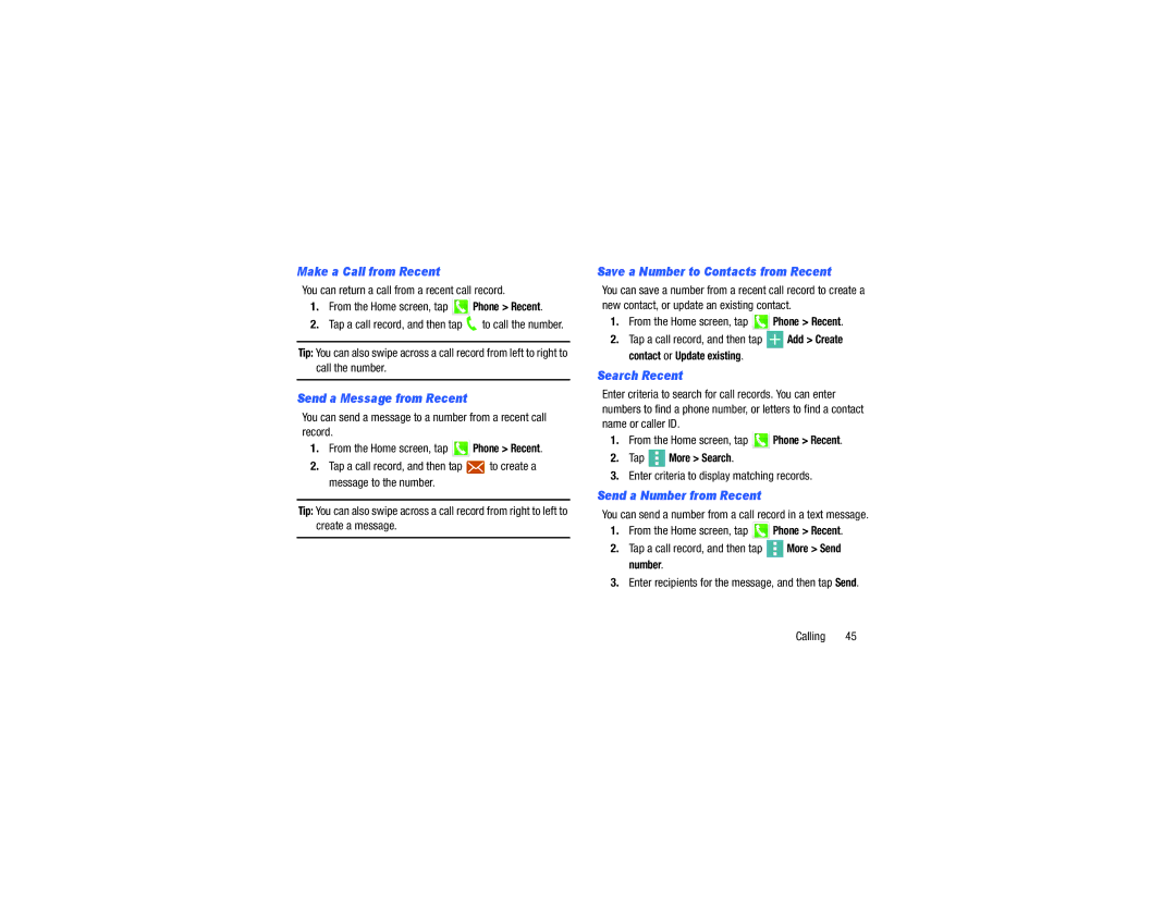 Samsung GH68-40785A manual Enter criteria to display matching records 