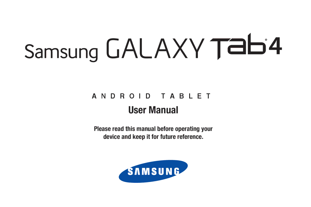 Samsung GH68-41349F manual D R O I D T a B L E T 