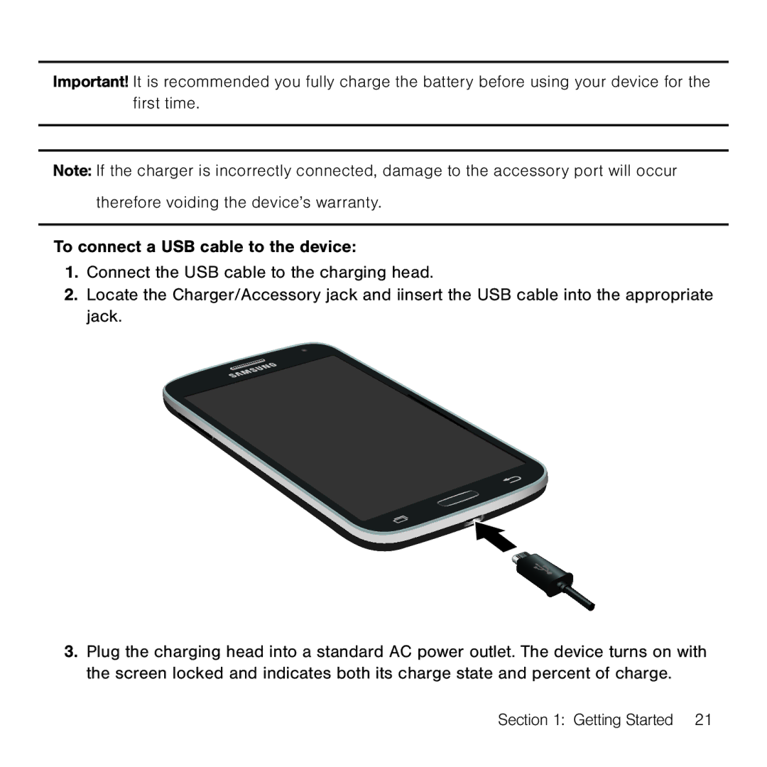 Samsung GH68-41834A user manual Getting Started 