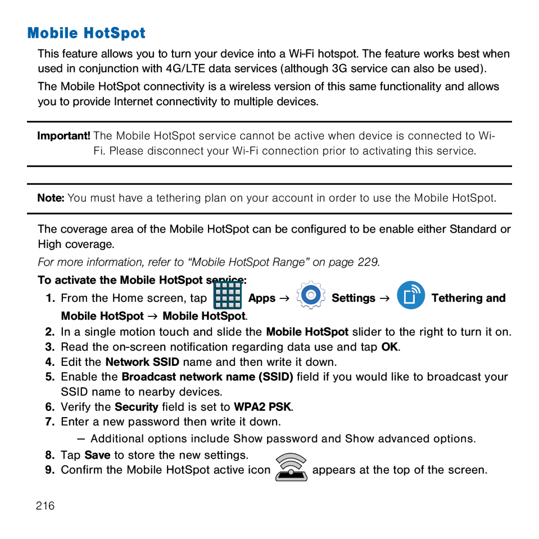 Samsung GH68-41834A user manual Appears at the top of the screen 