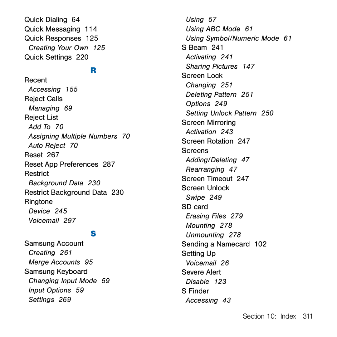 Samsung GH68-41834A user manual Creating Your Own 