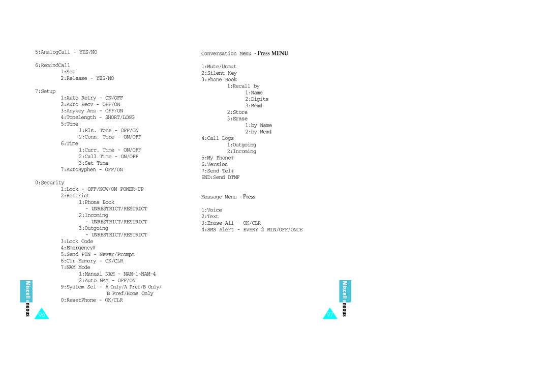 Samsung GH68-60614A owner manual Unrestrict/Restrict 