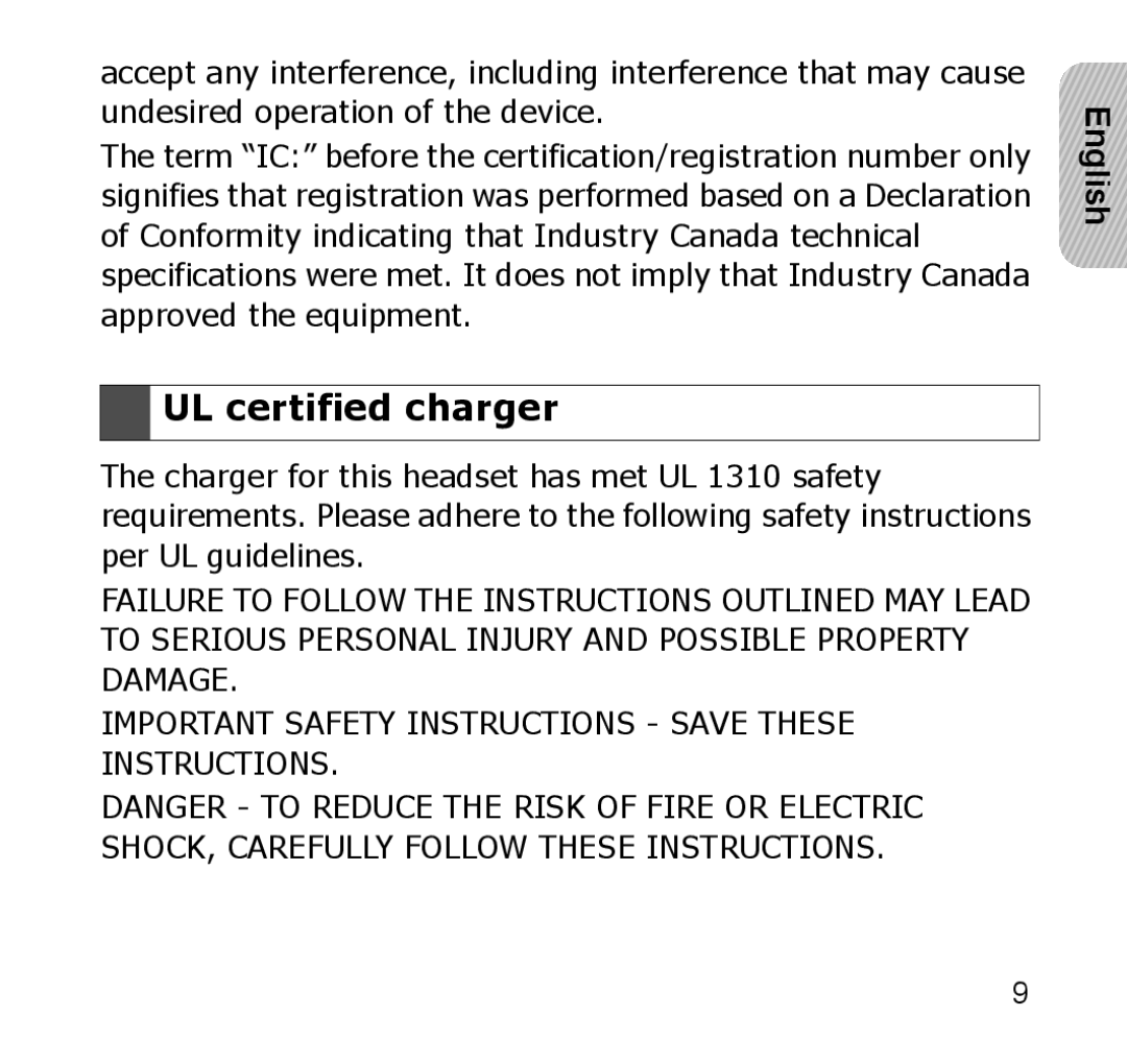 Samsung GH68-xxxxxA manual UL certified charger 