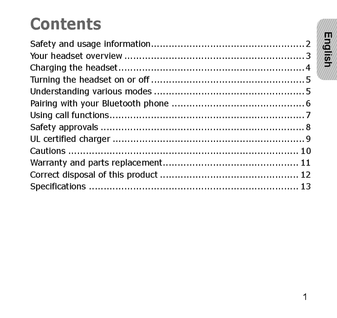 Samsung GH68-xxxxxA manual Contents 