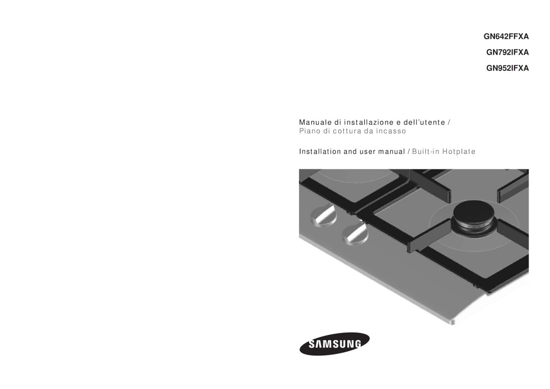 Samsung GN792IFXA/XET, GN792IFXAG/XET manual GN642FFXA GN792IFXA GN952IFXA 