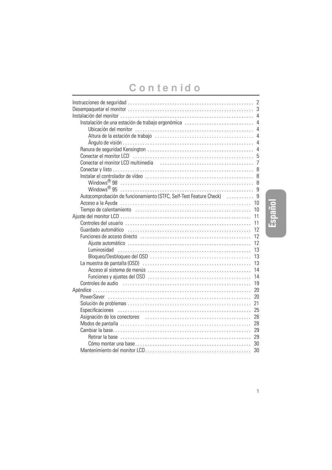 Samsung GR15MSAPN/EDC manual Contenido, PowerSaver 