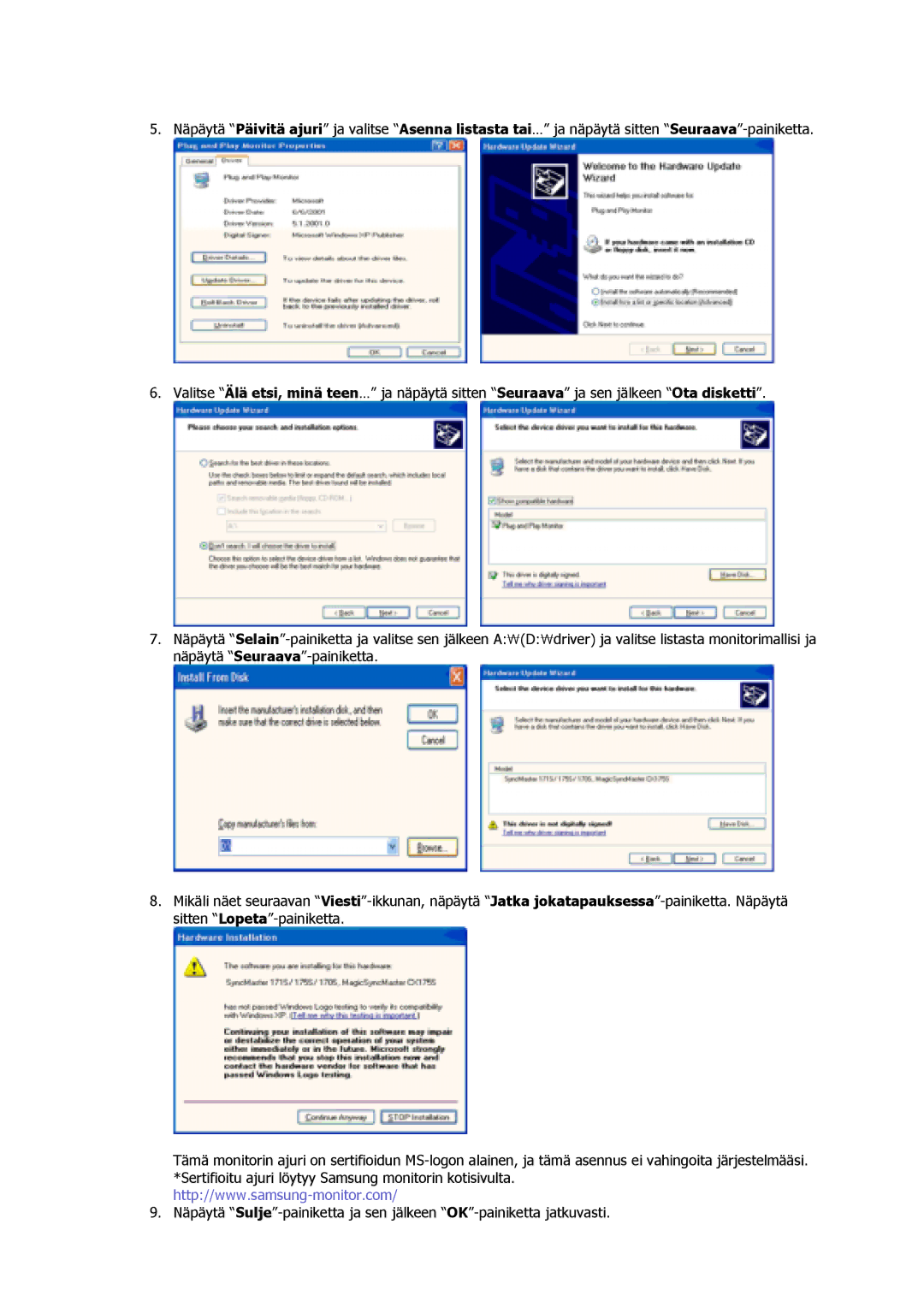 Samsung GS15MSSS/EDC, GS17MSSS/EDC, GS17VSSS/EDC manual 