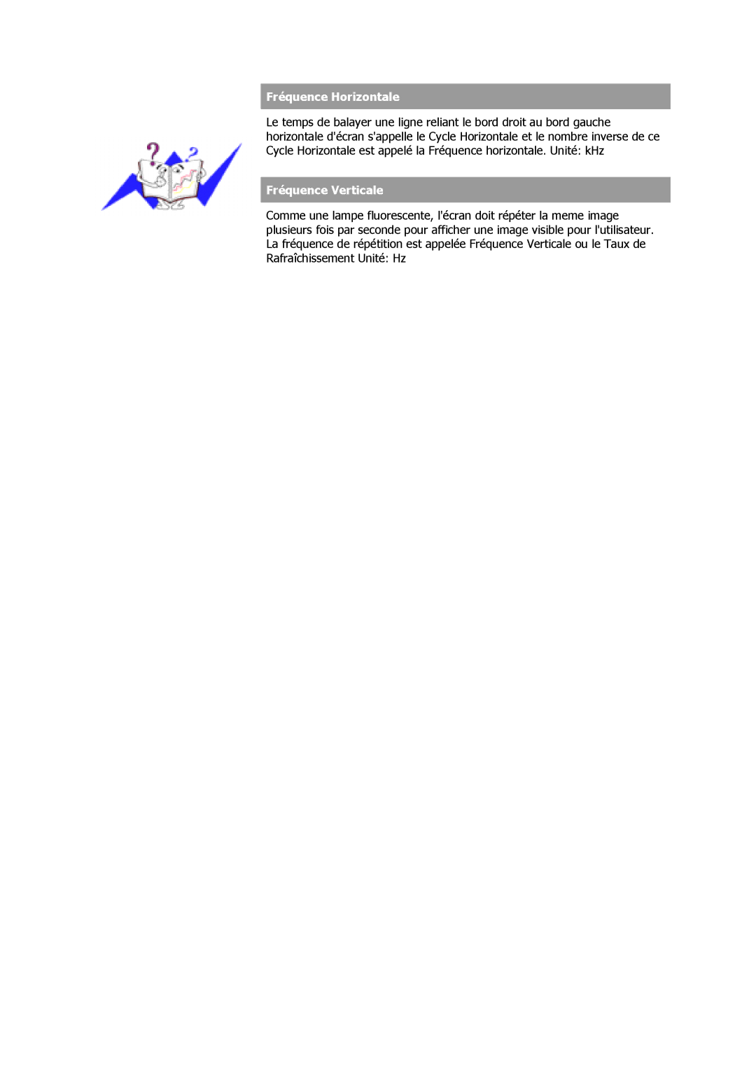 Samsung GY15VSSS, GS17MSSS/EDC, GS15MSSS/EDC, GY15VSSN/XSE, GY15VSSB/XSE, GS19MSSS/EDC, GS17VSSS/EDC manual Fréquence Horizontale 