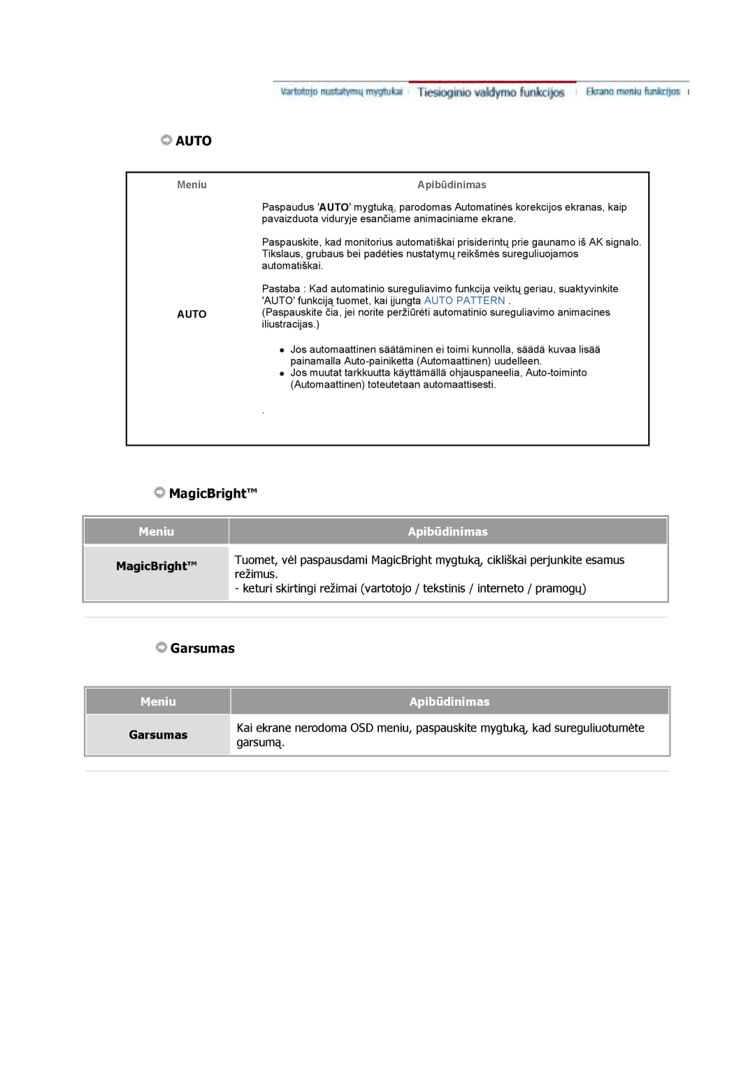 Samsung GS17CSSS/EDC, GS17VSSS/EDC, GS17VSSN/EDC manual Garsumas 